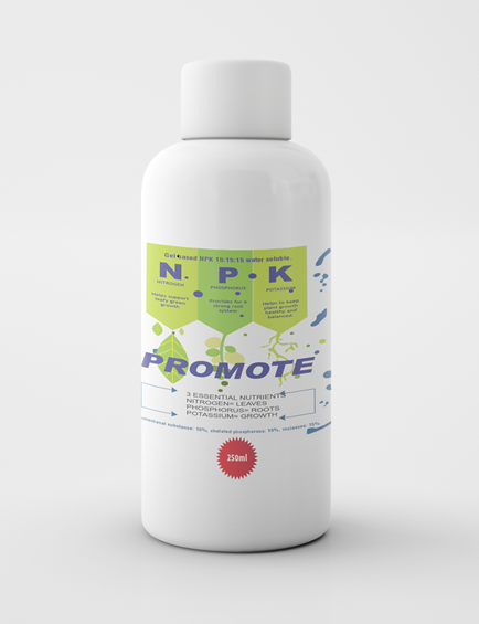 NPK Promote Liquid Organic Fertilizer (NPK 15:15:15 + 250ml)
